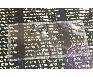 PCGS Official Double Pocket Mylar Coin Flips 2' x 2'